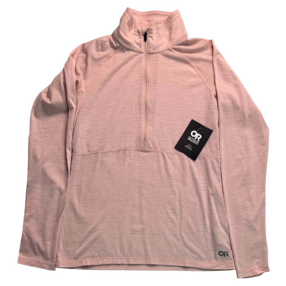 Outdoor Research Alpine Onset Merino 150 Half Zip Sienna Heather Pink S